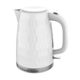 Russell Hobbs 26050 1.7L Textured Honeycomb Kettle White