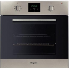 Hotpoint AOY54CIX 59.5cm Built In Electric Single Oven - Silver