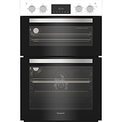 Hotpoint DIH10DW 89cm Built In Electric Double Oven - White 