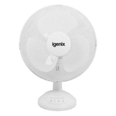 Igenix DF1210 12' Desk Fan White