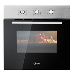 Midea MBO65M90M1SS Built In Electric Single Oven Stainless Steel