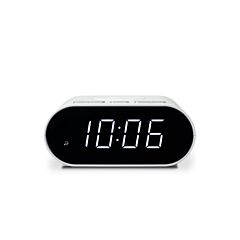 Roberts Radio ORTUSCHARGEW Wireless Alarm Clock - White
