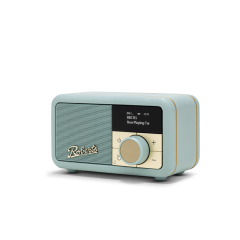 Roberts Radio PETITE2DE Revival Dab/Dab+/Fm RDS Bluetooth Portable Radio Duck Egg Blue