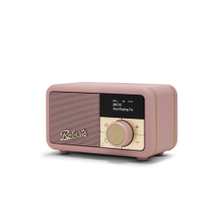 Roberts Radio PETITE2DP Revival Dab/Dab+/Fm RDS Bluetooth Portable Radio Dusty Pink
