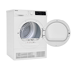 Sensis TDCF018BW 8kg Condenser Tumble Dryer - White