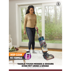 Shark EX220UK CarpetXpert Pet Carpet Cleaner Grey/Burgundy