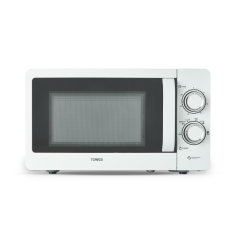 Tower T24042WHT 20 Litre 800W Manual Microwave White