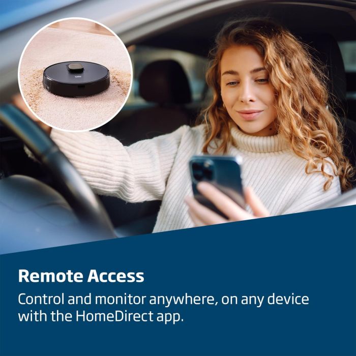 Beko VRR61414VB RoboSmart Robot Vacuum Cleaner - 130 Minutes Run Time - Black