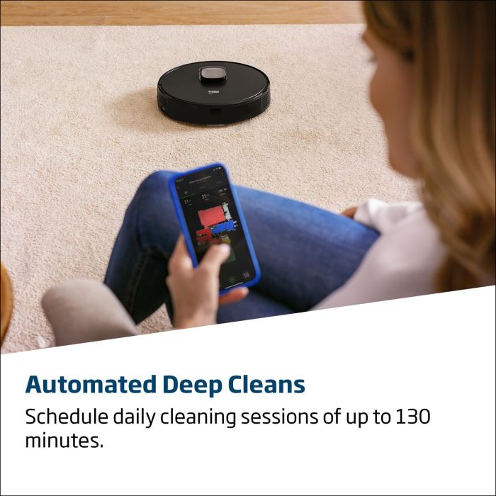 Beko VRR61414VB RoboSmart Robot Vacuum Cleaner - 130 Minutes Run Time - Black