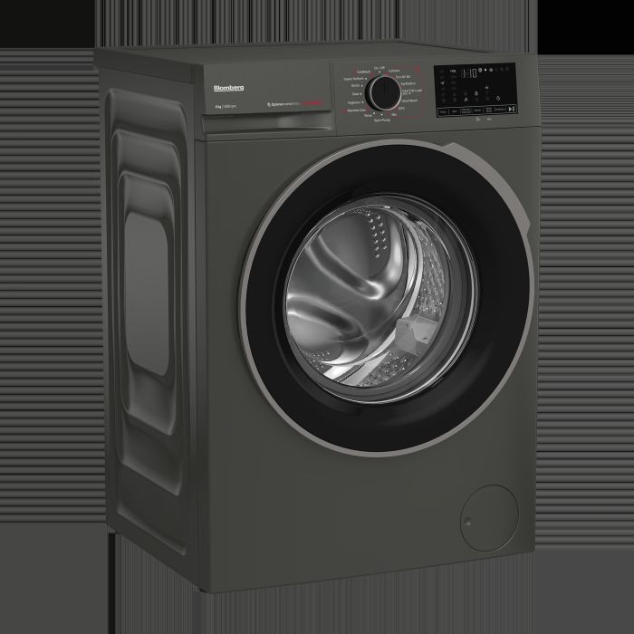 Blomberg LWA18461G 8kg 1400 Spin RecycledTub Washing Machine - Graphite