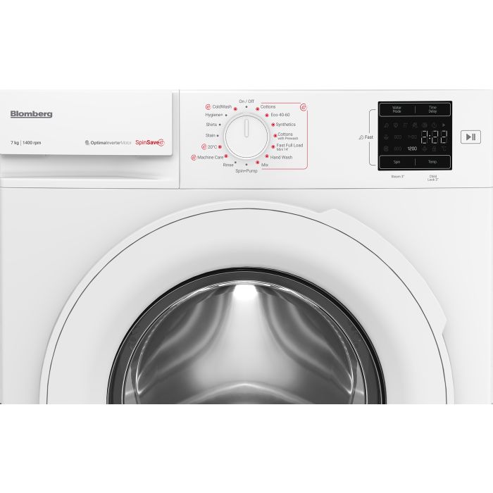 Blomberg LWA27461W 7kg 1400 Spin Washing Machine - White