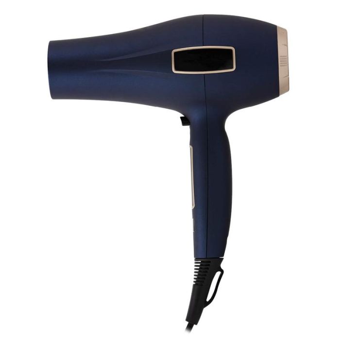 Carmen C81064BC Twilight Led Hair Dryer Blue/Champagne