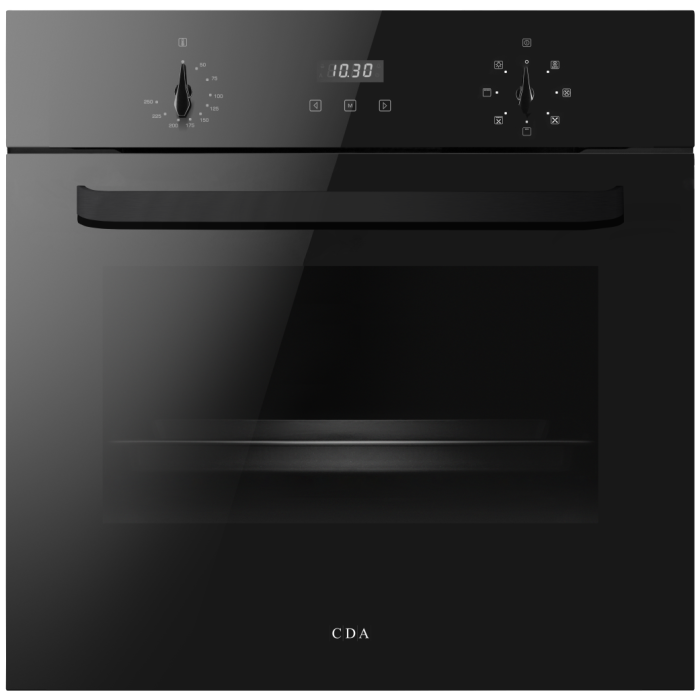 CDA SC223BL 59.5cm Electric Single Oven - Black