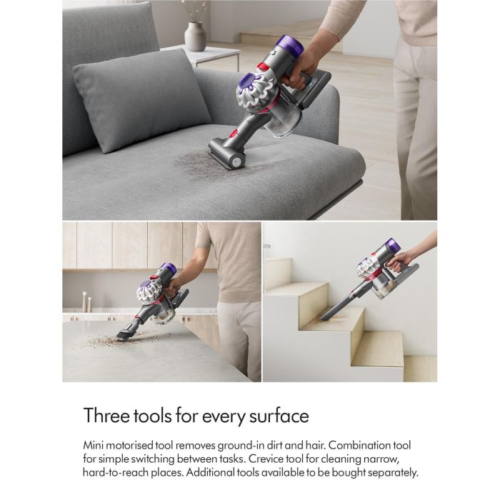 Dyson CARBOAT Handheld Vacuum - 50 Minutes Run Time - Grey