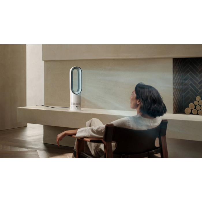 Dyson 330HF1 Hot+Cool Fan Heater - White & Nickel
