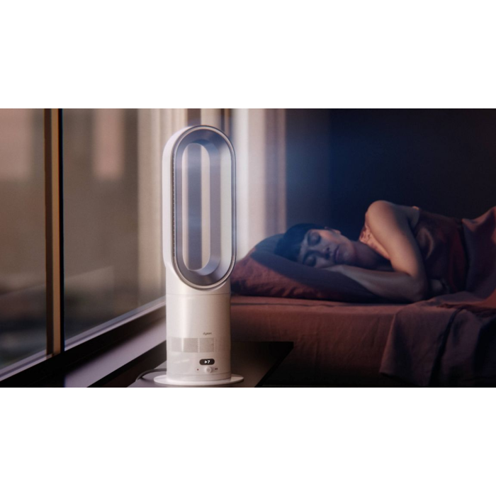 Dyson 330HF1 Hot+Cool Fan Heater - White & Nickel
