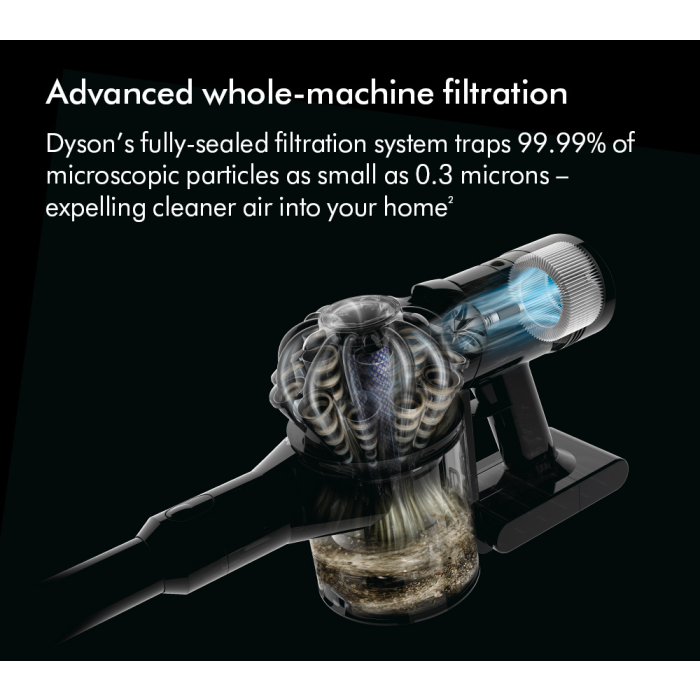 Dyson V8ADVANCED-24 Vacuum Cleaner - Silver/Nickel