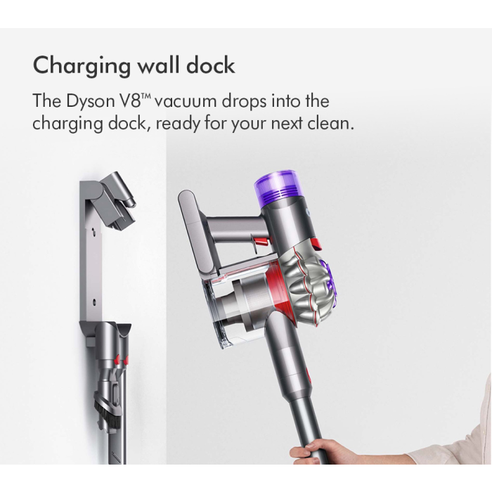 Dyson V8ADVANCED-24 Vacuum Cleaner - Silver/Nickel