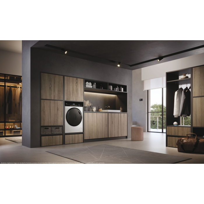 Haier HWD100-B14959U1 HWD100B14959U1 10kg/6kg 1400 Spin Washer Dryer - White