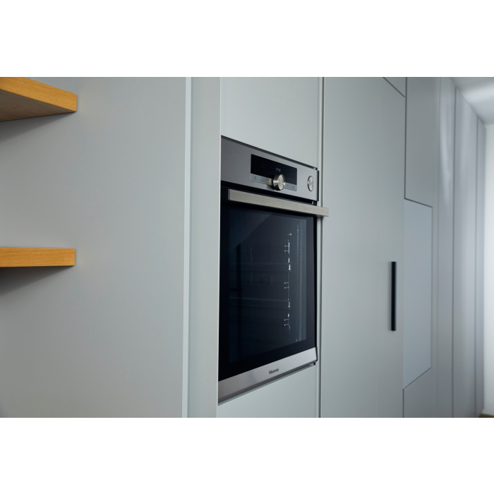 Hisense BI62212AXUK 59.5cm Built In Electric Single Oven - Stainless Steel