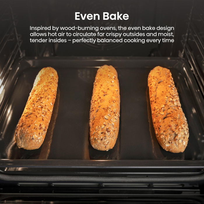 Hisense BI622AXPGUK Built In Electric Oven 59.5cm Black Steel