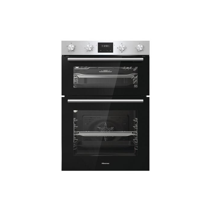 Hisense BID95211XUK 59.4cm Built In Electric Double Oven - Stainless Steel
