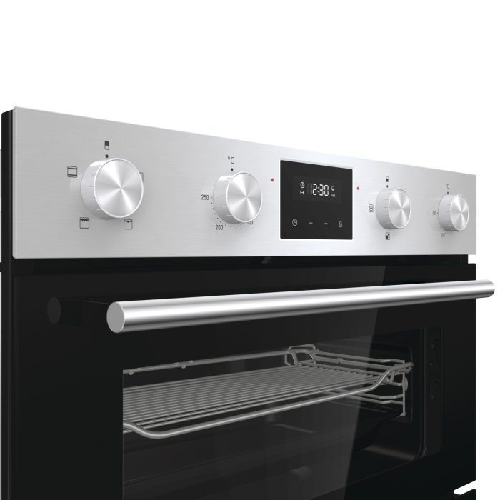 Hisense BID95211XUK 59.4cm Built In Electric Double Oven - Stainless Steel