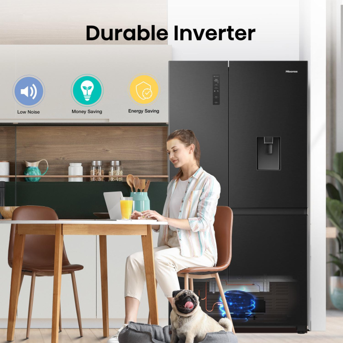 Hisense RS840N4WFE 60/40 Fridge Freezer