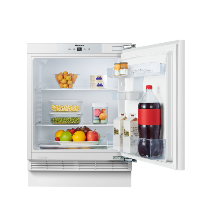 Hisense RUL178D4AWE 59.5cm Intergrated Undercounter Larder Fridge - White