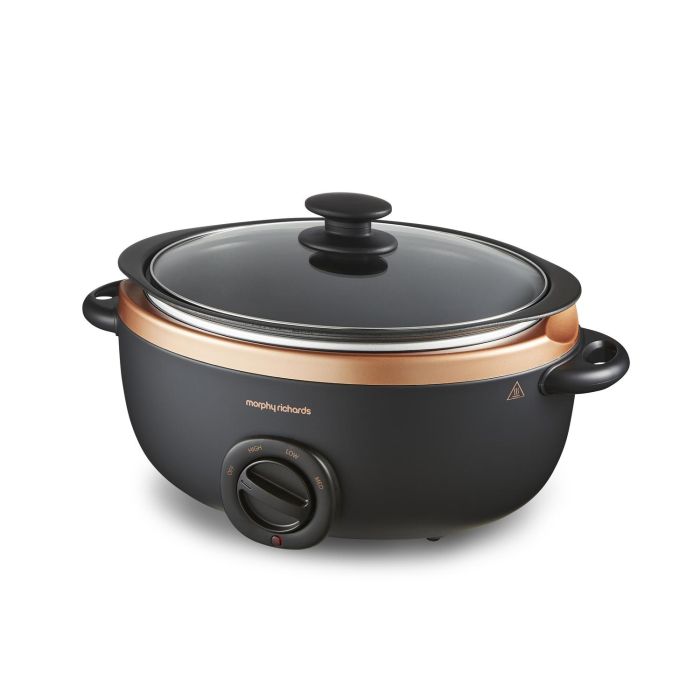 Morphy Richards 461016 Sear & Stew Slow Cooker - 6.5L Rose Gold