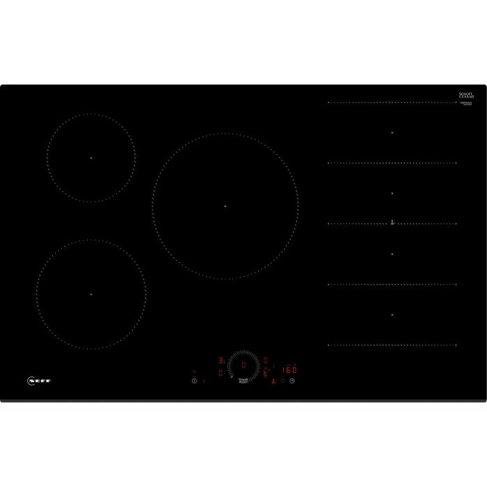 Neff T68FHV4L0 80cm Induction Hob - Black