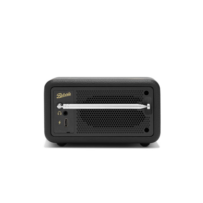 Roberts PETITE2BK Revival Dab/Dab+/Fm RDS Bluetooth Portable Radio Black