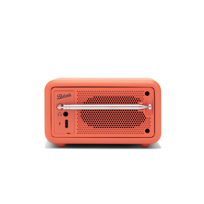 Roberts PETITE2PO Revival Dab/Dab+/Fm RDS Bluetooth Portable Radio Pop Orange