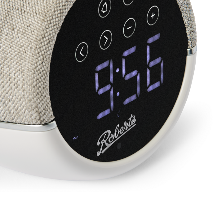 Roberts Radio ZENW Alarm Clock Radio - White