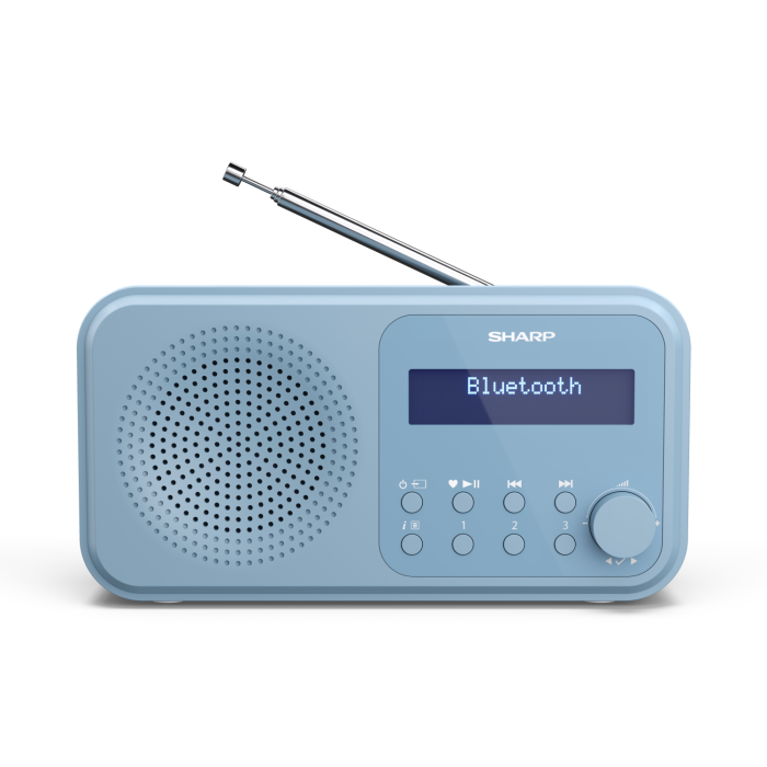 Sharp DR-P420 BL DR-P420BL Portable Digital Radio - Blue