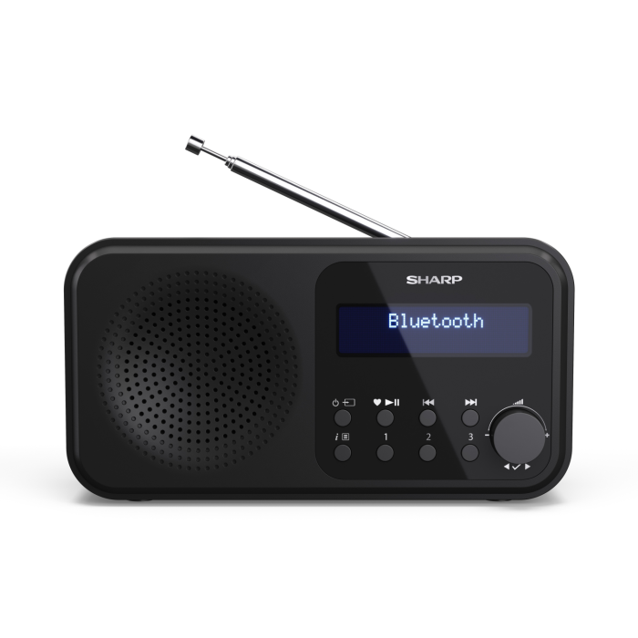 Sharp DR-P420 BK DR-P420(BK) Wireless DAB Radio - Black
