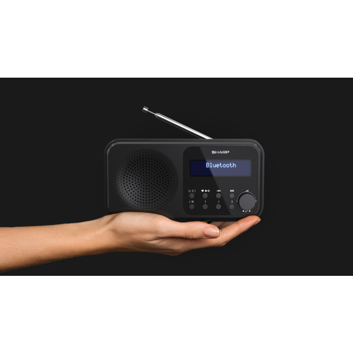 Sharp DR-P420 BK DR-P420(BK) Wireless DAB Radio - Black