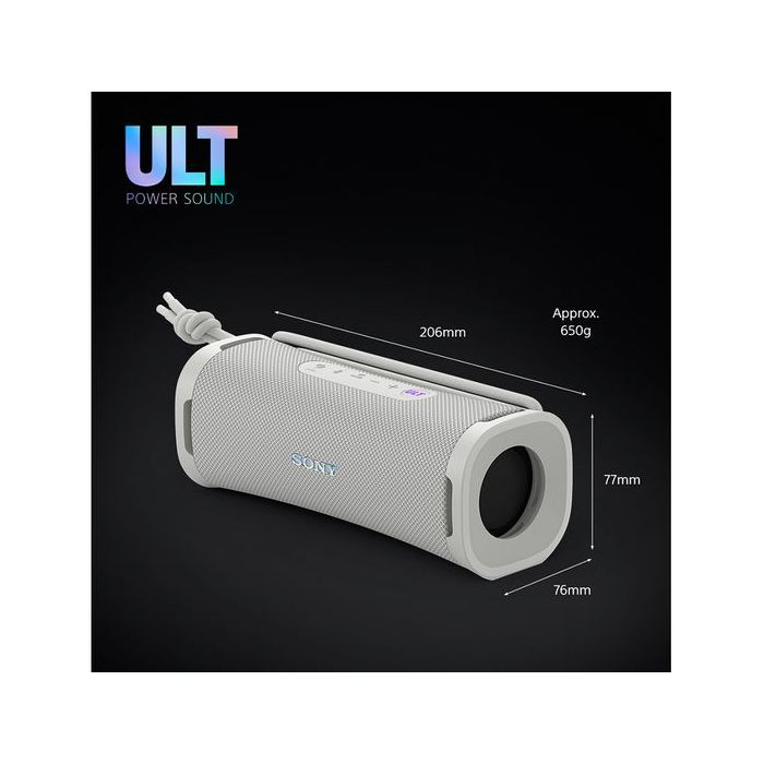 Sony SRSULT50W.CE7 Wireless Bluetooth Portable Speaker - Off White
