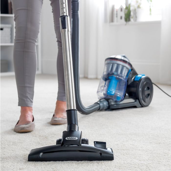 VAX CCQSASV1P1 Air Stretch Pet Vacuum Cleaner - Grey & Blue