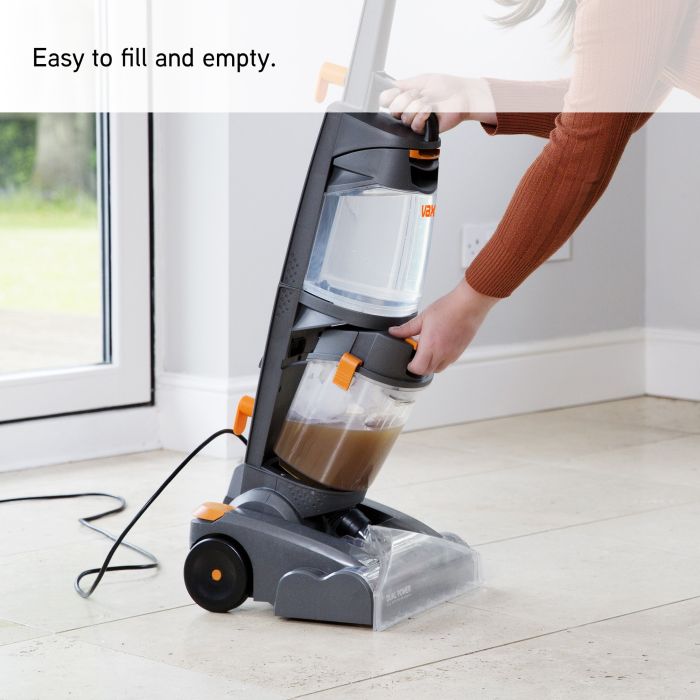 VAX W86-DP-B Dual Power Carpet Washer - Orange