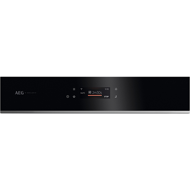AEG GX7PB63FSB 59.6cm Built-In Electric Oven Gloss Black