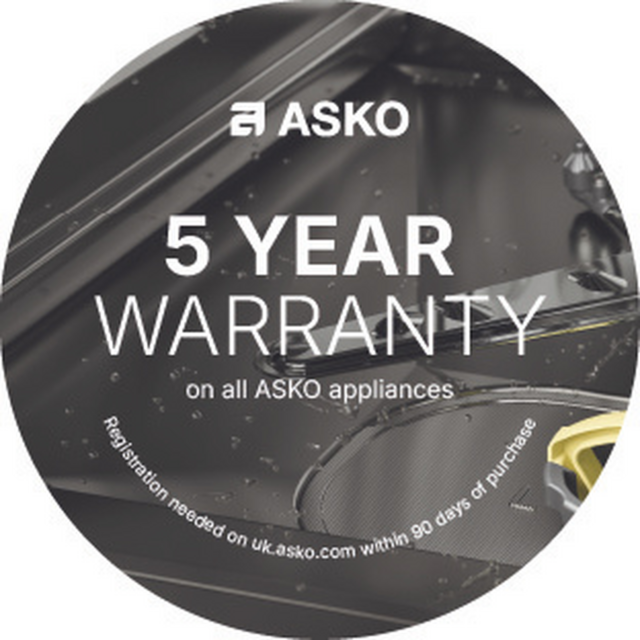ASKO W3096CW.UK 9kg 1600 Spin White Washing Machine