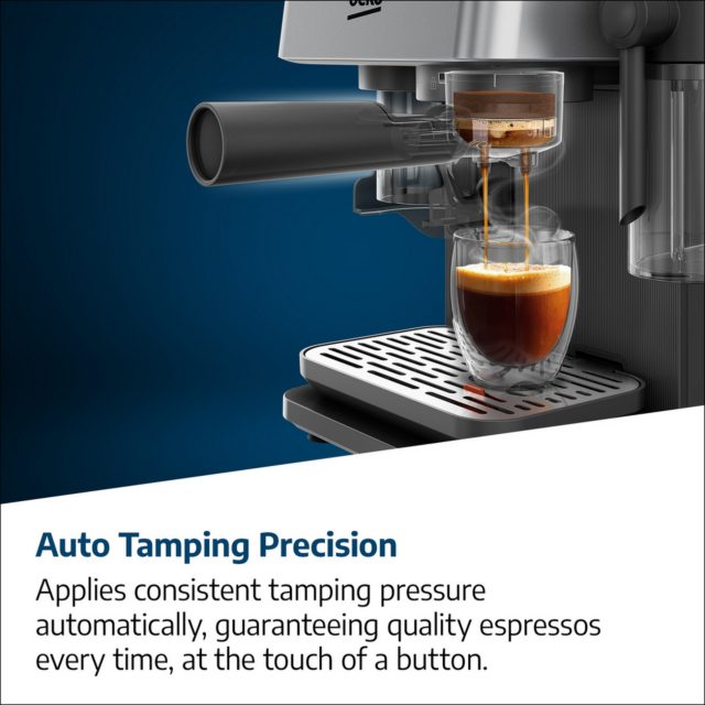 Beko CED7524X Espresso Machine with Grinder Silver