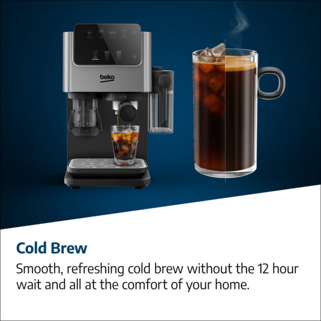 Beko CED7524X Espresso Machine with Grinder Silver