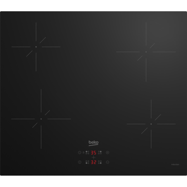 Beko CIHYQI21B 59cm Induction Hob - Black