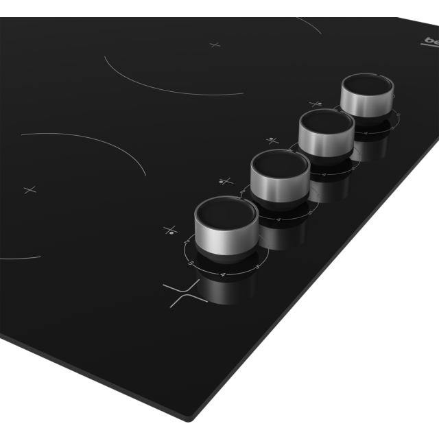 Beko CIHYV21B 58cm Ceramic Hob - Black