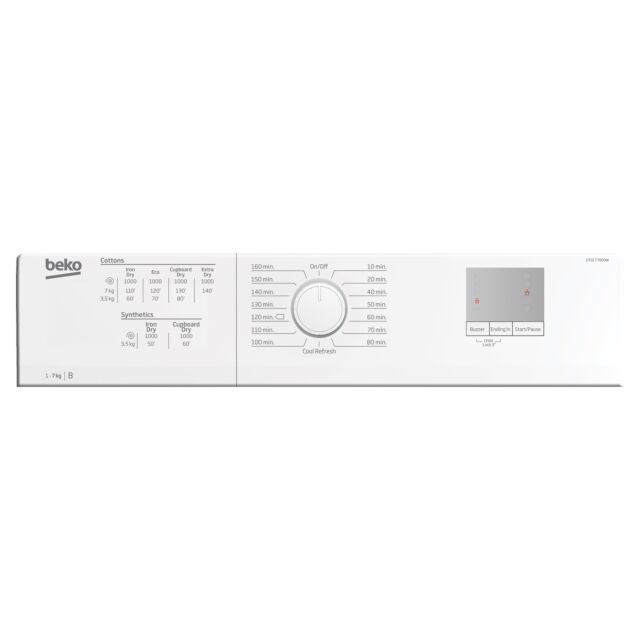 Beko DTGCT7000W 7Kg Condenser Tumble Dryer White