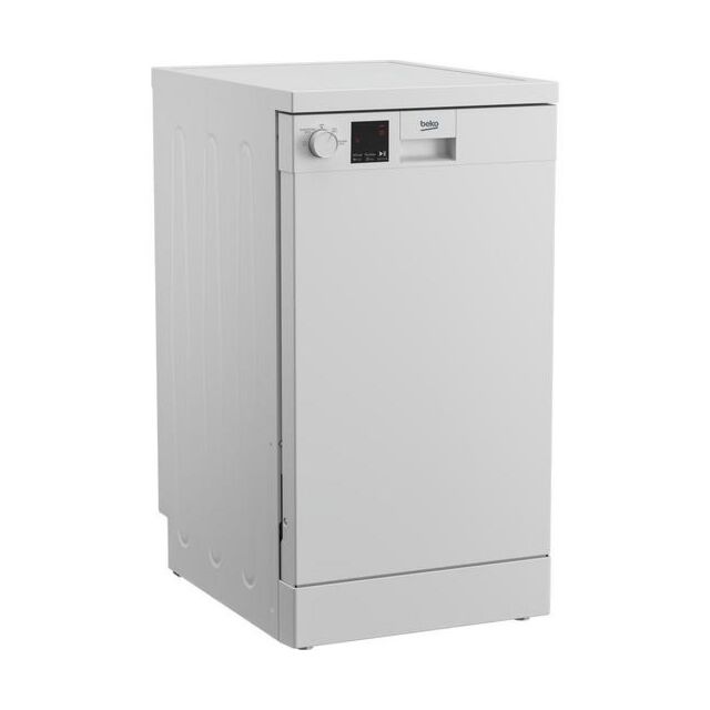 Beko DVS04020W Slimline Dishwasher White 
