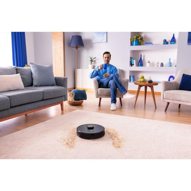 Beko VRR61414VB RoboSmart Robot Vacuum Cleaner - 130 Minutes Run Time - Black