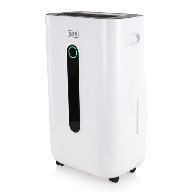 Black and Decker BXEH60004GB 20 Litre Dehumidifier With 24 Hour Timer White